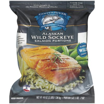 Copper River Seafoods Alaskan Wild Sockeye - 48 Oz. - Sam's Club