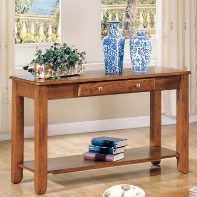 Logan Oak Sofa Table by Lauren Wells - Sam's Club