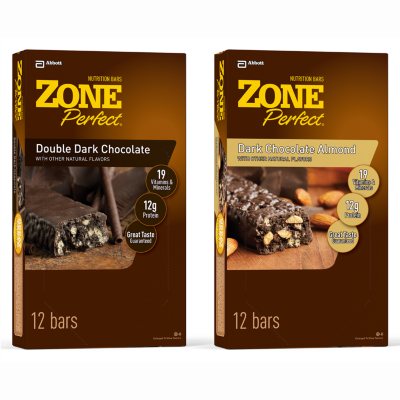 bars dark zoneperfect nutrition ct oz chocolate almond