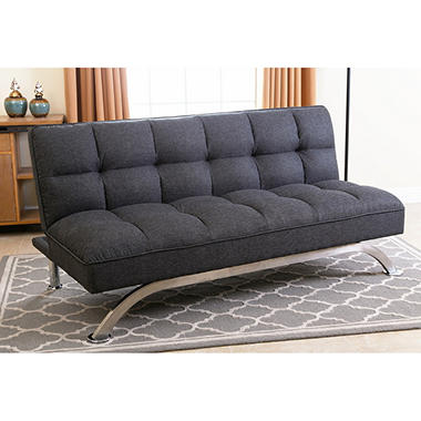 Belize Gray Click Clack Futon Sofa Bed