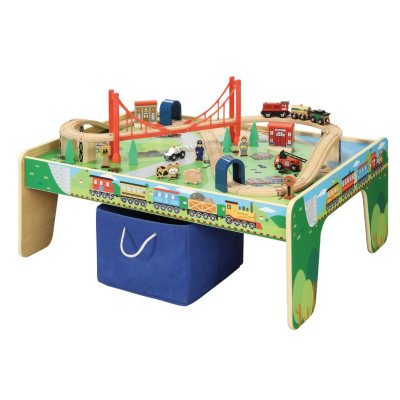 50 piece Train Set with Train / Play Table - BRIO and 