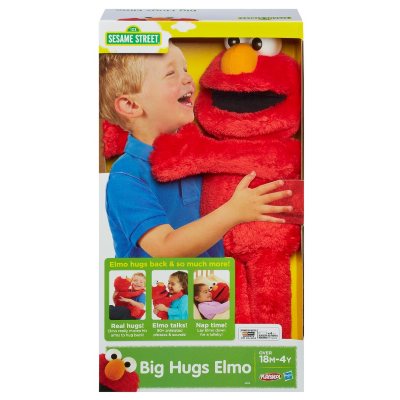 playskool sesame street big hugs elmo plush