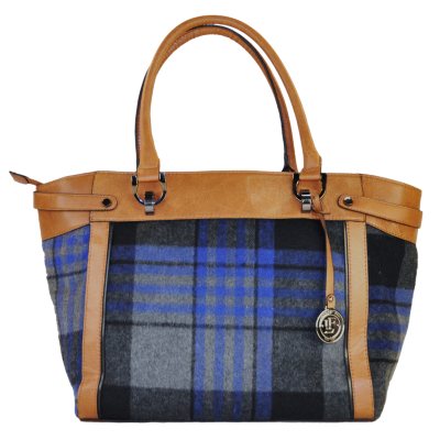 London Fog Ashford Tote Bag - Plaid - Sam's Club