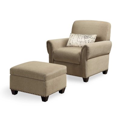 Black Mountain Reading Chair & Ottoman - Sam's Club