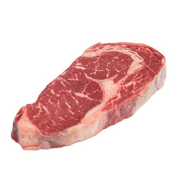 Grass Fed Organic Ribeye Steak (10 oz., each, 6 pk.)