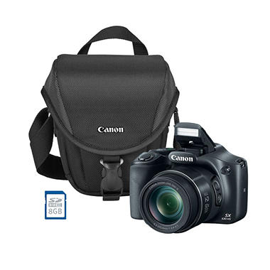 Canon PowerShot SX530 HS 16MP Digital Camera Bundle