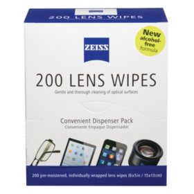 alcohol wipes zeiss lens