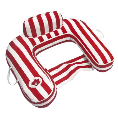 u seat nylon covered pool chair