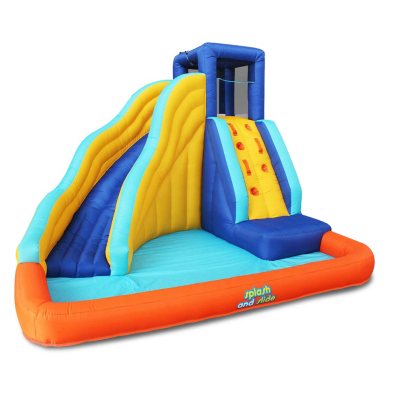 splash n slide inflatable water slide