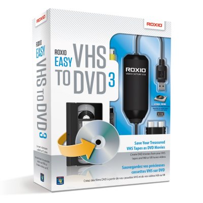 Roxio Easy VHS to DVD 3 - PC - Sam's Club