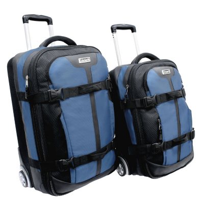 coleman rolling luggage