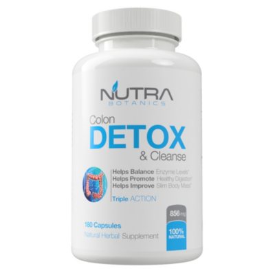 Nutra Botanics Detox Colon Detox & Cleanse (180 capsules) - Sam's Club