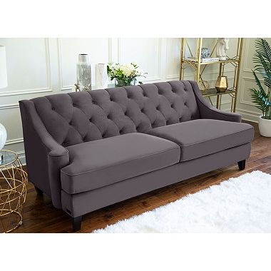 Montaque Tufted Velvet Sofa