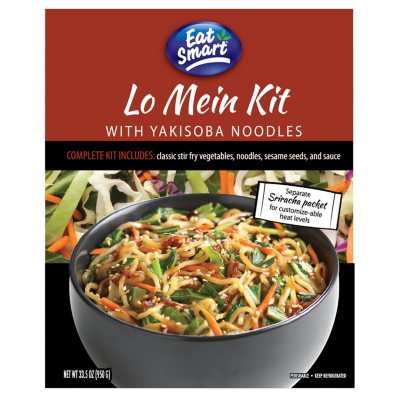 Eat Smart Lo Mein Noodle Kit with Yakisoba Noodles (35.5 oz.) - Sam's Club