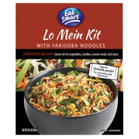 Eat Smart Lo Mein Noodle Kit With Yakisoba Noodles (35.5 Oz.) - Sam's Club