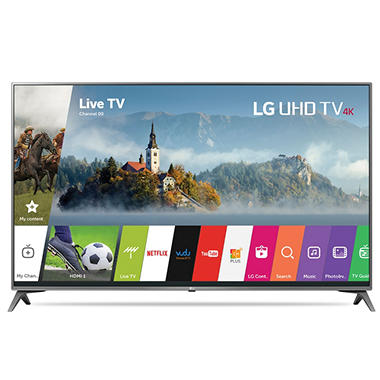 LG 49UJ6500 49″ 4K UHD HDR Smart LED TV + LG LASC47 2.1ch 300W High Resolution Audio Sound Bar