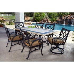 carlo monte patio samsclub dining outdoor furniture club 1299 pc sam