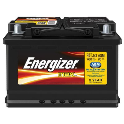 Energizer AGM Automotive Battery - Group Size H6 LN3 - Sam's Club