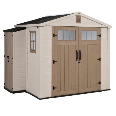 8' x 6' infinity resin storage shed - sam's club