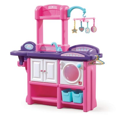 step2 love and care deluxe nursery doll furniture