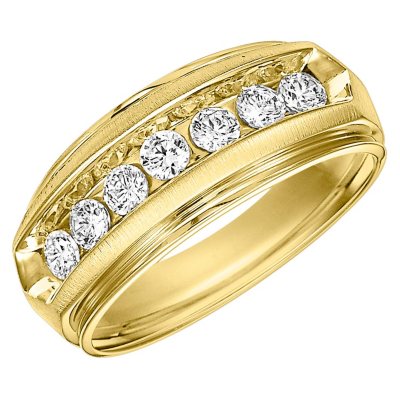 .96 CT. T.W. Men's Diamond Ring in 14K Gold - Sam's Club