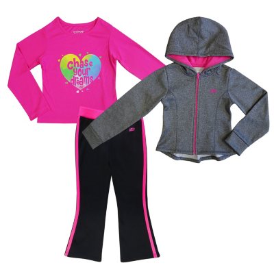 Champion Girl's Active 3 Piece Set - Sam's Club