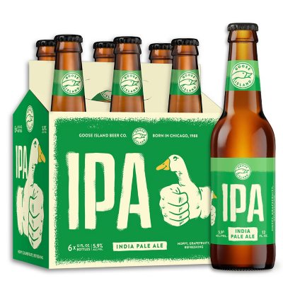 Goose Island Goose IPA (12 fl. oz. bottles, 6 pk.) - Sam's Club