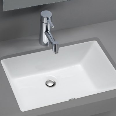 undermount sink rectangular bath stahl bowl ceramic medium