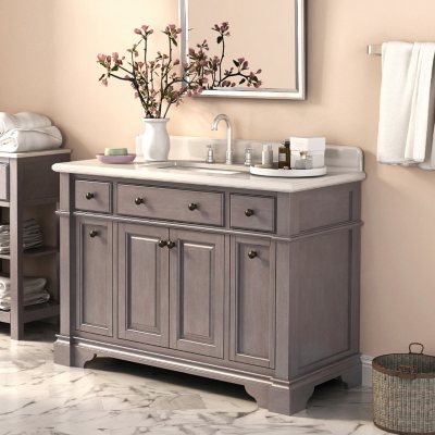 Marble Top 48-inch Vanity - Sam's Club