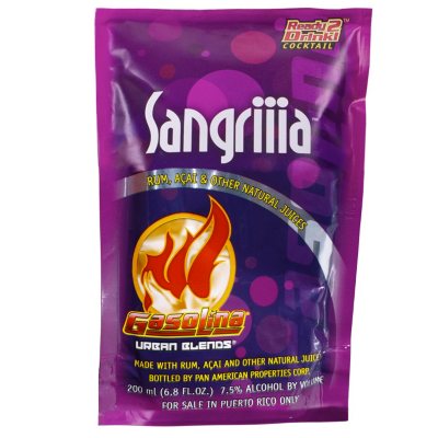 Gasolina Urban Blend Sangaria - 6.75 oz. - 20 pk. - Sam's Club