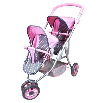 doll double stroller