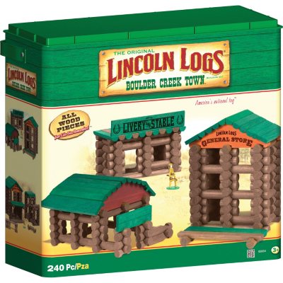 Lincoln Logs Boulder Creek Town - Sam's Club