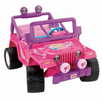 souped up barbie jeep