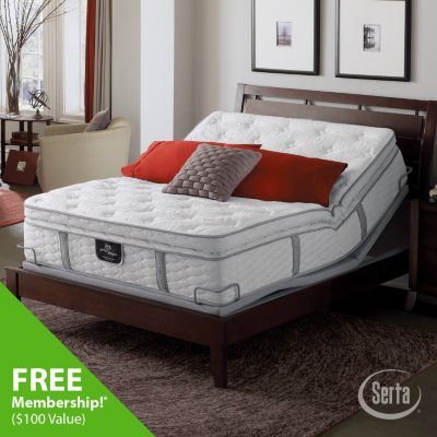 Serta Perfect Sleeper Ridgemont Luxury Super Pillowtop Mattress and ...