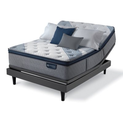 serta icomfort hybrid blue fusion 4000 plush pillow top mattress