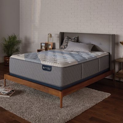 serta icomfort hybrid blue fusion 1000 plush pillow top mattress