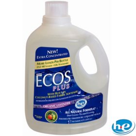 Ecos Plus Liquid Laundry Detergent Lavender - 210 oz. - 252 loads - Sam