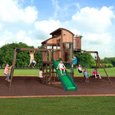 Backyard Discovery Skyfort Elite Swing Set