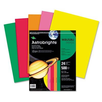 Wausau - Astrobrights Colored Paper, 24lb, Assortments - Ream - Sam's Club