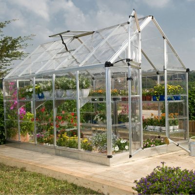 Palram Snap & Grow Greenhouse Kits with Silver Frame - 6 x 12 - Sam's Club