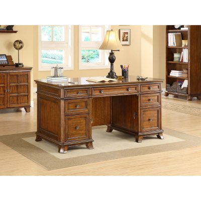 Whalen Furniture Belhaven Executive Desk - Sam's Club