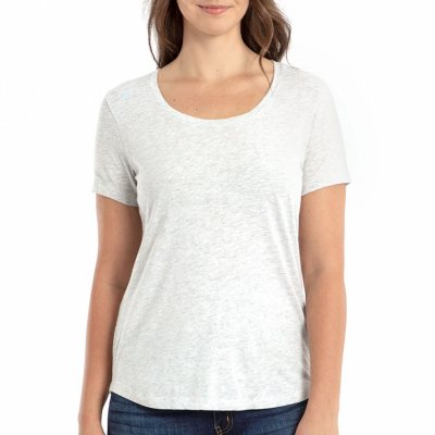 Eddie Bauer Ladies Cotton/Modal Scoop-Neck Short-Sleeve Tee - Sam's Club