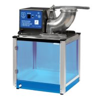 Paragon Blue Frost Sno Cone Machine