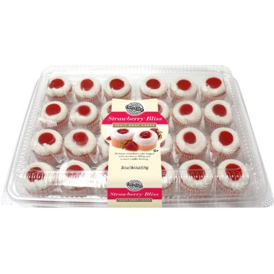 two-bite® Strawberry Bliss Fruit Drop Cakes - Sam's Club