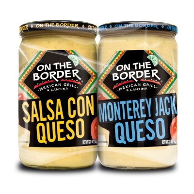 On The Border Queso, Variety Pack (23 oz., 2 pk.) - Sam's Club