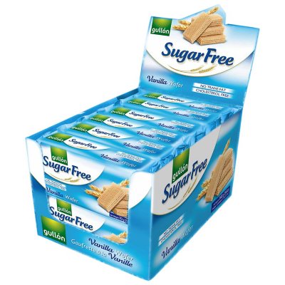 Gullón Sugar Free Vanilla Wafer Cookies - 2.74 oz. - 12 pk. - Sam's Club