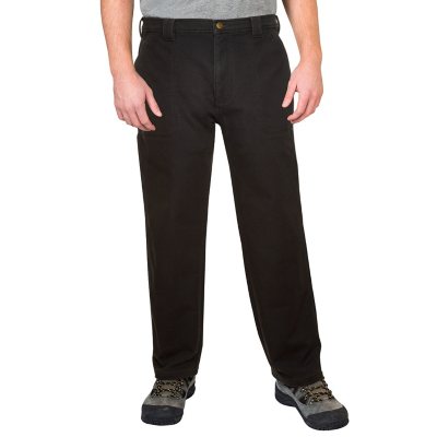 mens slim fleece lined pants