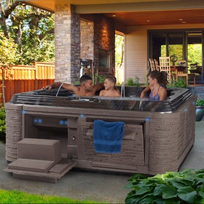 $5999.00 Everlast Spas Grand Estate 90-Jet Spa - dealepic