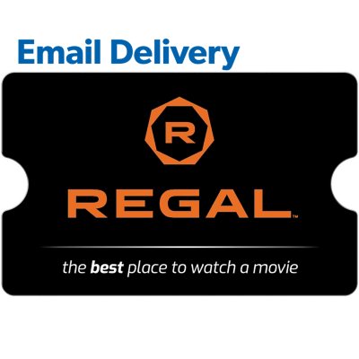 Regal Cinemas Egift Card Various Amounts Email Delivery
