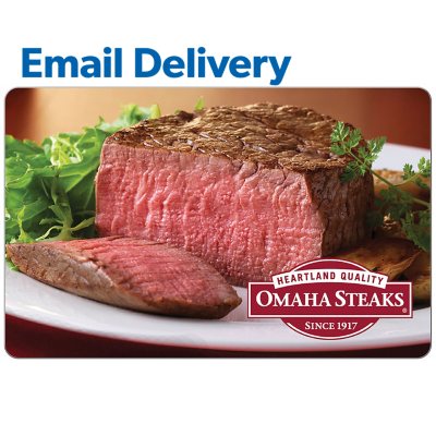 Omaha Steaks Egift Card Various Amounts Email Delivery